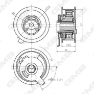 �������� ����� ��� /� ����� GMB ��� Audi A3 1996-2001 Skoda Fabia Praktik Octavia 1996-2010; 67*30; GTB0300; V55491 ATB2252 18956 GMB GTB0300 GTB0300...