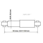 ����������� /������ ����� /������ KYB ��� Fiat Ducato 250 Peugeot Boxer III Citroen Jumper; 3450001; 5206TZ 5206VK 1362552080 KYB 3450001 3450001 ����