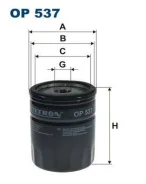 ������ �������� Filtron OP537 OP537 ����