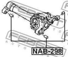 ����������� ������� ������������� ����, ��� Febest [NAB298] NAB298 ����