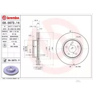 ���� ����. ���. ����. [260x24] 5 ���. Subaru Impreza/Legacy 1,6-2,0 89 F Brembo 09567311 09567311 ����