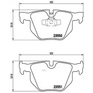 ������� ��������� BMW 3-Series 05-14 / X1 09-12 Brembo P06039 P06039 ����
