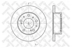 ���� ��������� �������� citroen c22/c25 peugeot j5 Stellox 6020-9908-SX Citroen / Peugeot: ZF93500520 ZF07568440 7568440 424695 7531819 4246B4 424993...