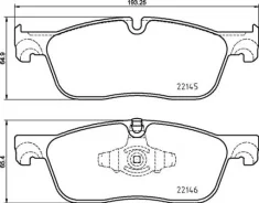 Klocki hamulcowe tuni p44026x Brembo P44026X ����