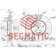 ���� ����. �����. ��� Mercedes-Benz E-class W202 203 210 R170 S202 203 210 CL203 (95-), D=288 Segmatic ���. sbd30093184 SBD30093184 ����