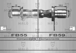 ����� ��������� ����. ����. Toyota Camry 91-96, Carina 88-97 Malo ���. 80129 80129 ����
