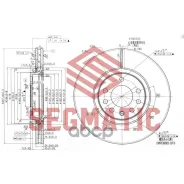 ���� ����. �����. ��� �/� OPEL Astra G/H/Zafira/SAAB 9-5 1.6-3.0/1.9CDTI 98- [308*42*25], 5 ���. Segmatic ���. SBD30093185 SBD30093185 ����