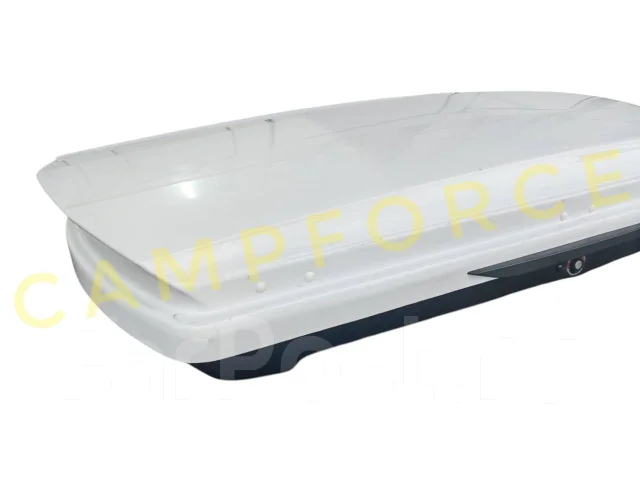 Бокс пластиковый на крышу Roof Box 5708L. 205см. Белый. 700 литров ...
