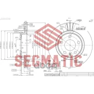 ���� ����. �����. ��� �/� audi a4(b5)/vw passat b5 /vent. d=280mm trialli, d=f 180122 Segmatic ���. SBD30093197 SBD30093197 ����