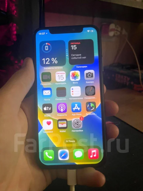 Apple iPhone X. �/�, 64 ��, ������, 4G LTE ����