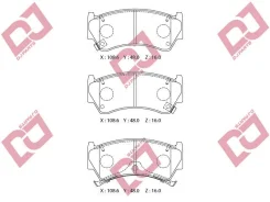������� ��������� �������� ��������/AN-431WK, �AN-600WK, �D1202M, �D1236M, �PF-2420/Djparts-BP1043 BP1043 ����