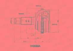 ���� ������� 26/28 ABS 50 | ����� ����/��� | INKO 310089A 310089A ����