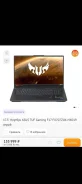 Asus TUF Gaming F17 FX707ZU4. 17.3", 2,3����, ��� 32 ��, ���� 2 000���, WiFi: 1, Bluetooth: 1, ����������� �� 6��. ����