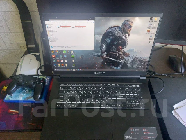 Ardor Neo G17. 17.3", ��� 16 ��, ���� 500���, WiFi: 1, Bluetooth: 1, ����������� �� 6��. ����