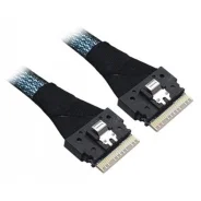 ������ ACD-60007-MD Slimline SASx8 (SFF8654) -to- Slimline SASx8 (SFF8654), 1M ����