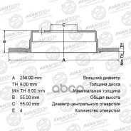 ��������� ���� ) (Rr) Corolla CDE120, NDE120, ZZE12# Avantech ���. BR0121 Avantech BR0121 (, ������ ������ BR0121 ����