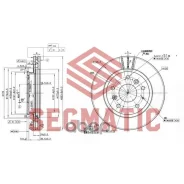 ���� ����. �����. ��� �/� Chery Tiggo (05-) ���� D=264mm Segmatic ���. SBD30093189 SBD30093189 ����