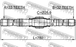 ������� ������ 32x780x33 [0412DJRH] 0412DJRH ����