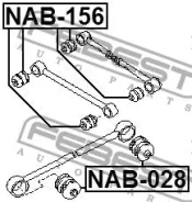 ����������� ������ ���������� ���� Febest NAB156 NAB156 ����