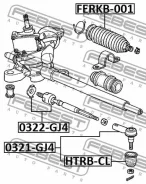 ���������� ������� Febest 0321GJ4 0321GJ4 ����