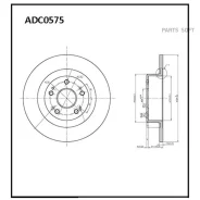 ���� ��������� ������ Haval F7 18-, F7x 19-, M6 Plus 21- Allied Nippon ADC0575 ADC0575 ����
