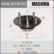 ��������� ���� MW-21510 ������ ������������� Masuma ����� 43200-4M400 43200-4Z005 43200-5M000 43202-4M000 43202-95F0B Sunny, Bluebird Sylphy / B15, G1...
