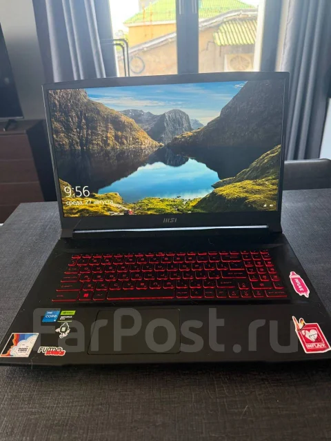 MSI Katana 17. 17.3", 4,4����, ��� 8 ��, ���� 256���, WiFi: 1, Bluetooth: 1 ����