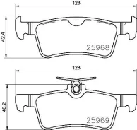������� ��������� PEUG p61126 Brembo P61126 ����