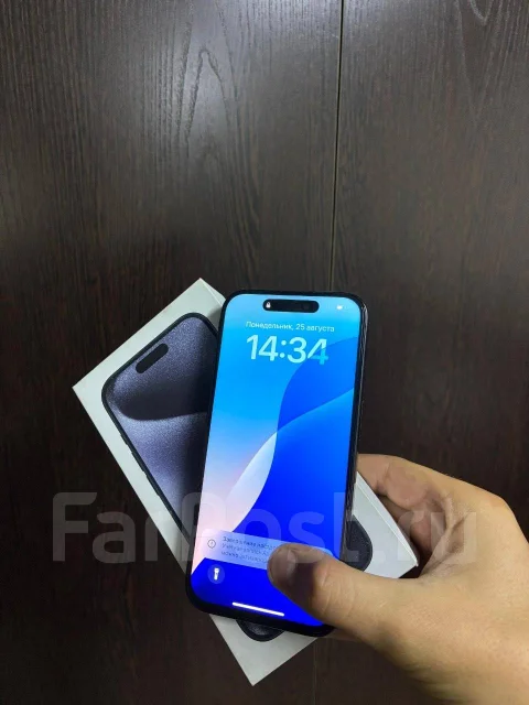 Apple iPhone 15 Pro. �/�, 128 ��, ������, 3G, 4G LTE, 5G, Dual-SIM, ����������, NFC ����