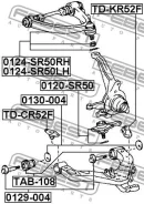 ����� ������� ��������� ����������� ������ Febest 0120SR50 0120SR50 ����