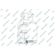 ���� Mazda 3 1.3-1.6 03-13 �����. ����. ���� GSP 603651 603651 ����