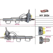 ������� ����� � ��� ��������������� Hyundai Amica 1999-, Hyundai Atos 1998- HY203R ����