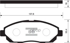 ������� �������� Mitsubishi Adventure 00-03 SP2013 Sangsin brake ���. SP2013 SP2013 ����