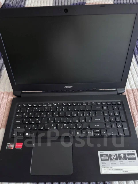 Acer Aspire 3 A315-41G. 15.6", 2,5����, ��� 4 ��, ���� 500���, WiFi: 1, Bluetooth: 1 ����