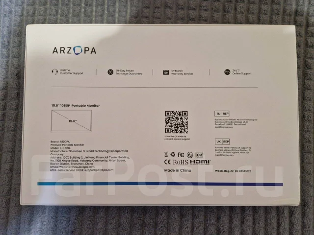 Arzopa. 15.6" ����