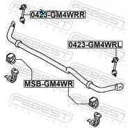 ���� ������������� ������ ������ Febest 0423GM4WRR 0423GM4WRR ����