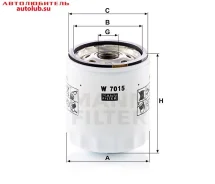 ������ �������� W7015 MANN W7015 ����