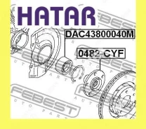 ��������� ������� ������ ����� ������� Febest DAC43800040M DAC43800040M ����