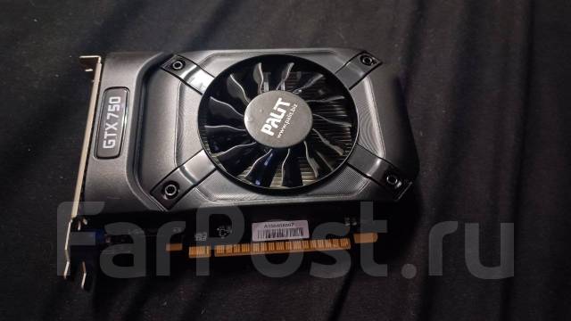 Видеокарта Palit GeForce GTX750 Stormx OC 1GbDDR5 128bit VGA/DVI