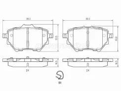 ������� ��������� (�����) Citroen Berlingo 18- / C4 Picasso 14-18 SAT ST-28-0306, ������ ST280306 ����