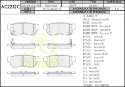 ������� ��������� ������ Hyundai Elantra, Getz, Santa Fe, Sonata (������� ������, �������� �������� ��������� ������� ������ ���) AC2212C Anchi AC2212...