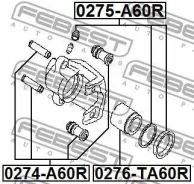 ������� �������� ���������� ������� d48 | ��� ����/��� | Febest 0276TA60R 0276TA60R ����