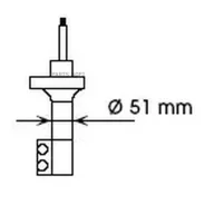 ����������� ������ GAS L KYB 334046 334046 ����