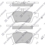 ������� ��������� FORD Focus II/III/Mazda 3/OPEL Vectra C/Volvo S40 ������ SP2091 SP2091 ����
