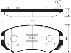 ������� ��������� Hyundai Tucson/KIA Sportage 04- �������� SP1155 SP1155 ����