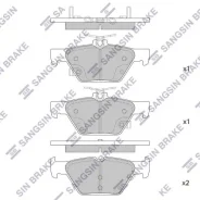 ������� ������ Subaru Legacy, Outback 15- SP1879 SP1879 ����