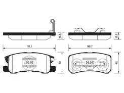 ������� ��������� Peugeot 4007/Mitsubishi Pajero III/Outlander 06 ������ SP2076 SP2076 ����