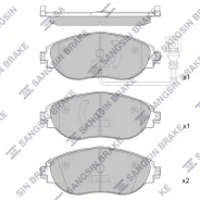 ������� ��������� Skoda Octavia 12-/VW GOLF 12-/Passat 08- �������� SP1698 SP1698 ����