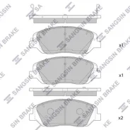 ������� ��������� Hyundai Santa FE 12-/KIA Sorento 12- �������� SP4102 SP4102 ����