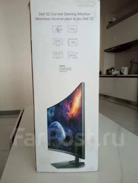 Dell. 31.5", ���������� �� (LCD, LED, QLED) ����